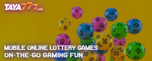 Mobile Online Lottery Games: Tips for Playing Anywhere